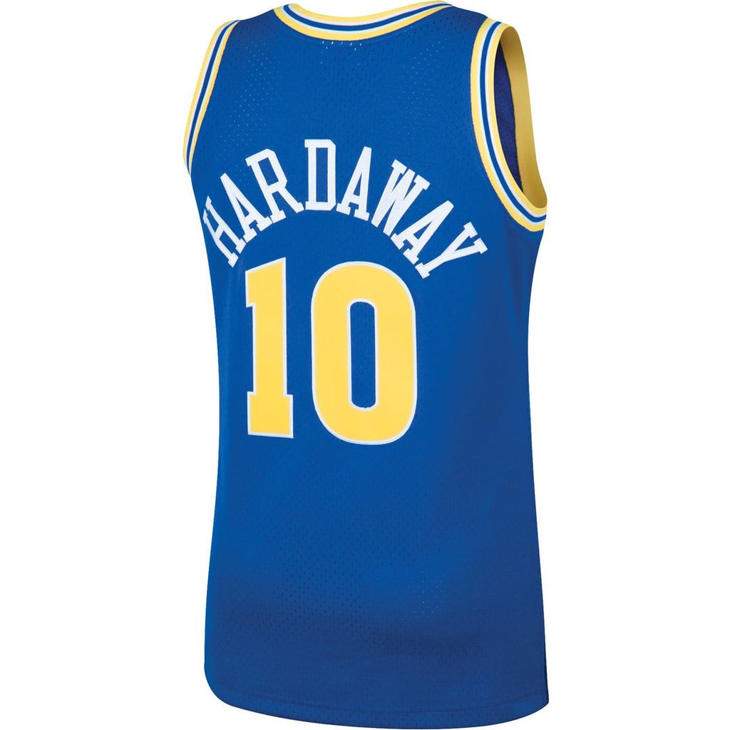 Tim Hardaway Golden State Warriors Mitchell & Ness 1990/ 91 Hardwood Classics Swingman Jersey - Royal | NBA Fan Gear