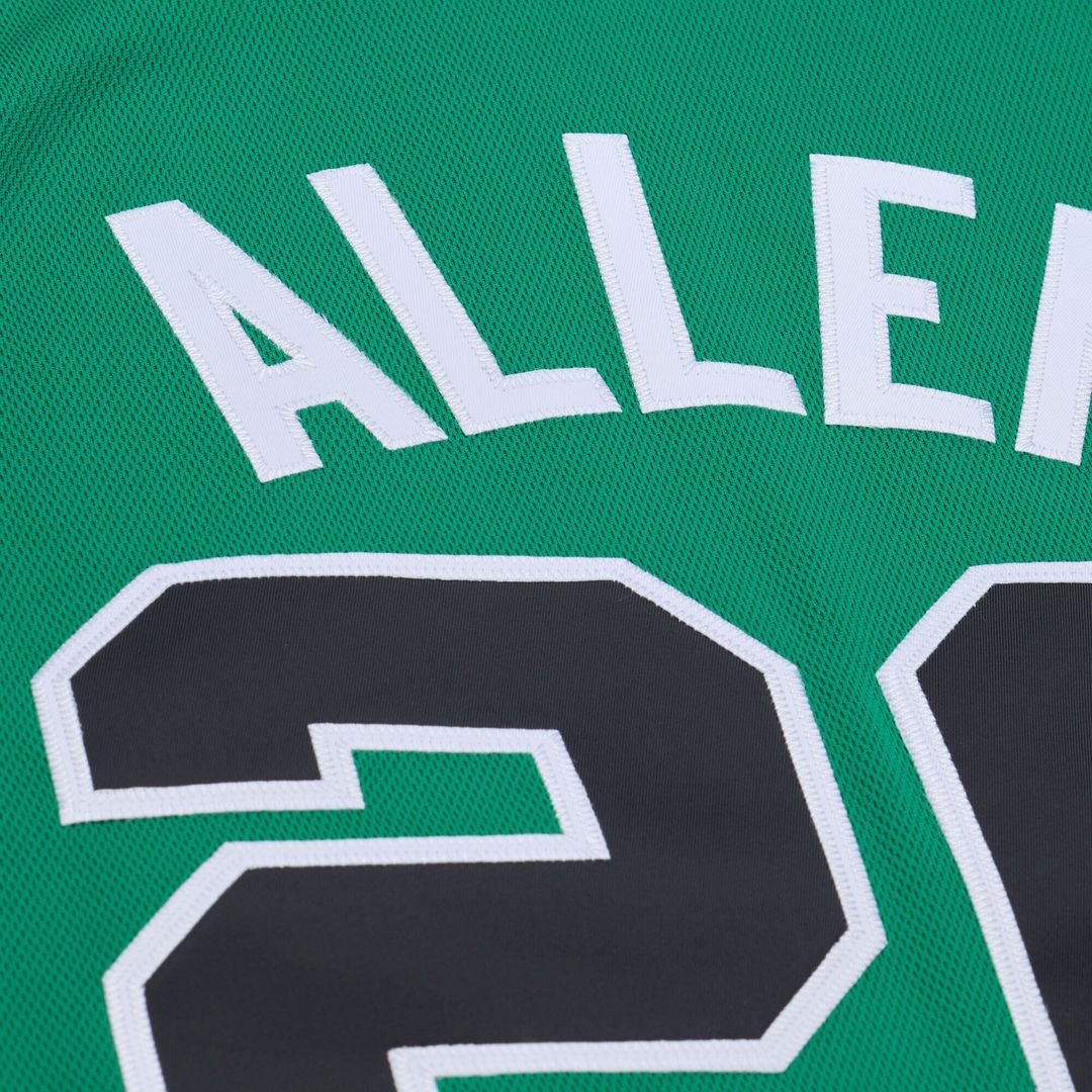 Ray Allen Boston Celtics Mitchell & Ness 2007-08 Hardwood Classics Authentic Jersey - Kelly Green | NBA Fan Gear