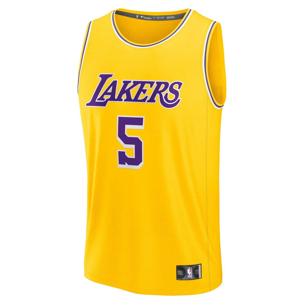 Deandre Ayton Los Angeles Lakers Fanatics Youth Fast Break Replica Player Jersey - Icon Edition - Gold | NBA Fan Gear