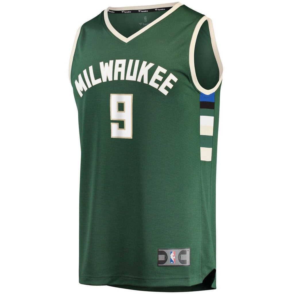 Bobby Portis Milwaukee Bucks Fanatics Fast Break Replica Jersey - Icon Edition - Green | NBA Fan Gear