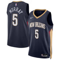 Dejounte Murray New Orleans Pelicans Nike Unisex 2024 Offseason Addition Nike Swingman Jersey - Navy | NBA Fan Gear
