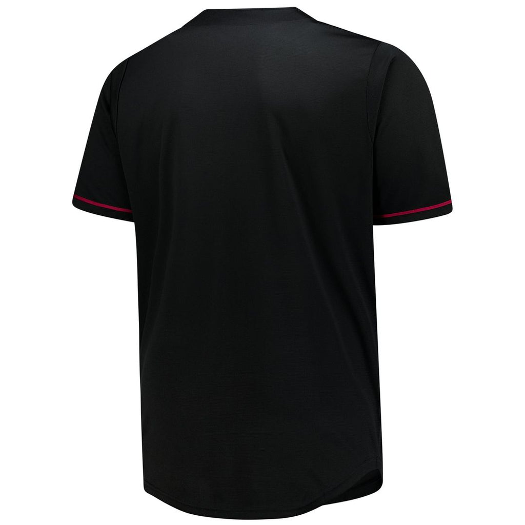 Cleveland Cavaliers Fanatics Big & Tall Pop Full-Button Jersey - Black | NBA Fan Gear