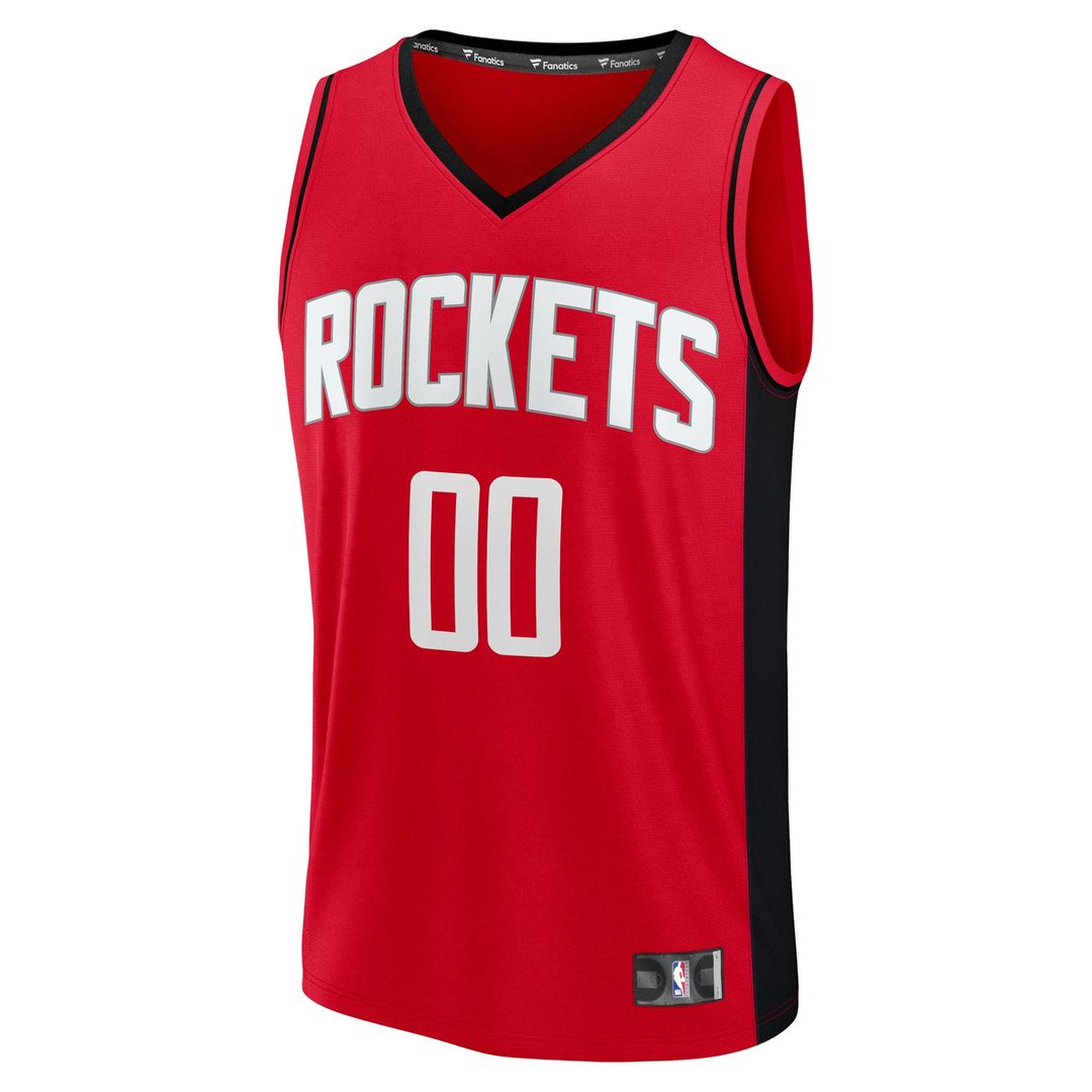 Houston Rockets Fanatics Fast Break Custom Jersey - Icon Edition - Red | NBA Fan Gear