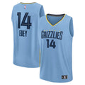 Zach Edey Memphis Grizzlies Fanatics Fast Break Replica Player Jersey - Statement Edition - Light Blue | NBA Fan Gear