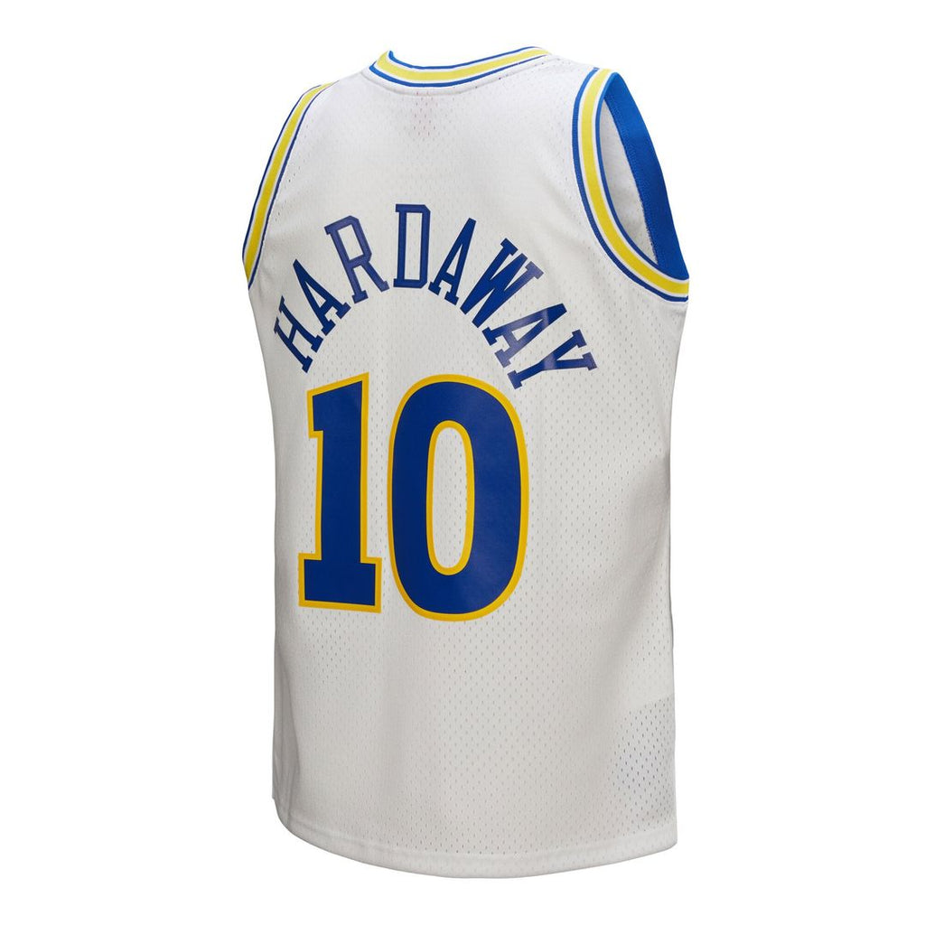 Tim Hardaway Golden State Warriors Mitchell & Ness Hardwood Classics 1990/ 91 Swingman Jersey - White | NBA Fan Gear