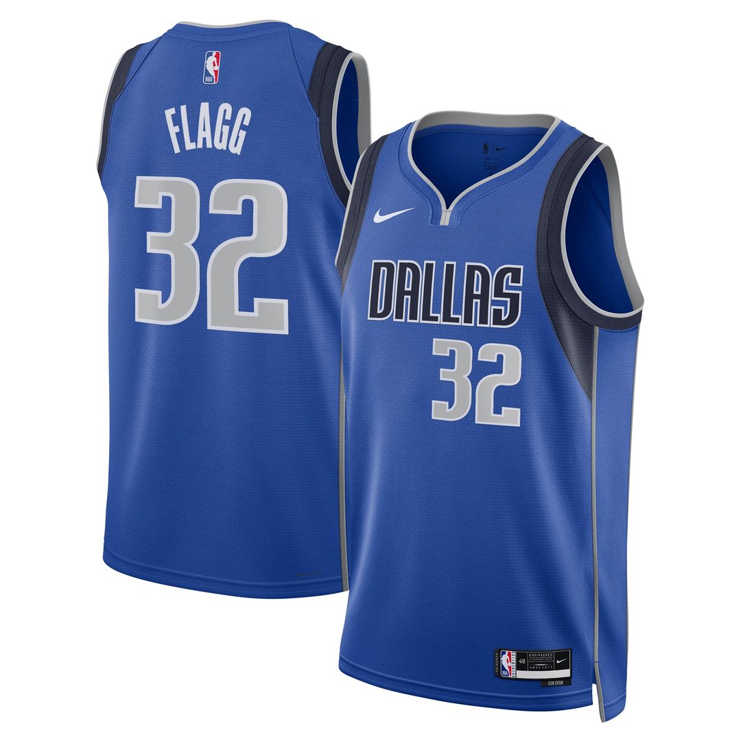 Cooper Flagg Dallas Mavericks Nike Unisex 2025 NBA Draft First Round Pick Swingman Jersey - Icon Edition - Blue | Fan Gear