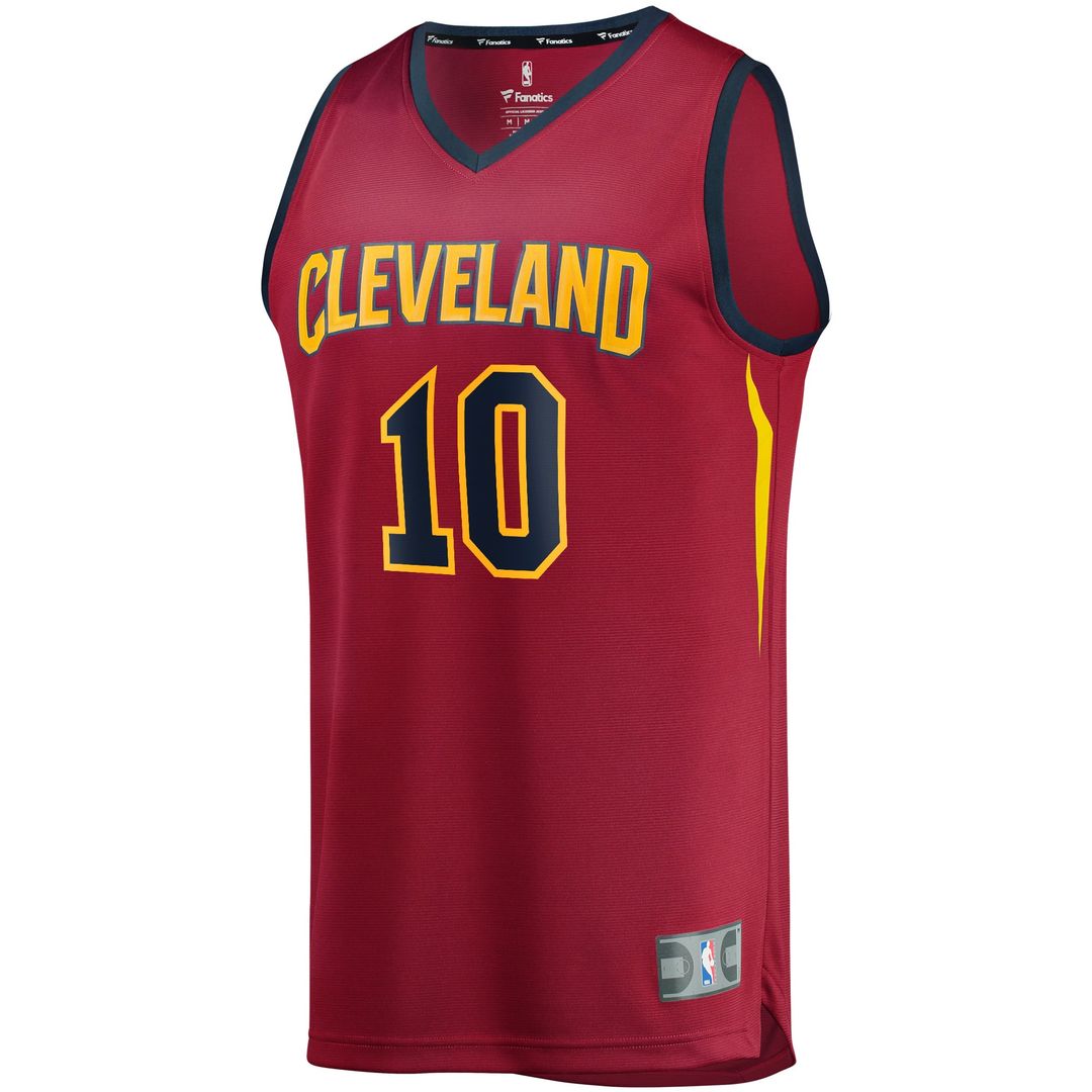 Darius Garland Cleveland Cavaliers Fanatics Youth Replica Fast Break Jersey Wine - Icon Edition | NBA Fan Gear