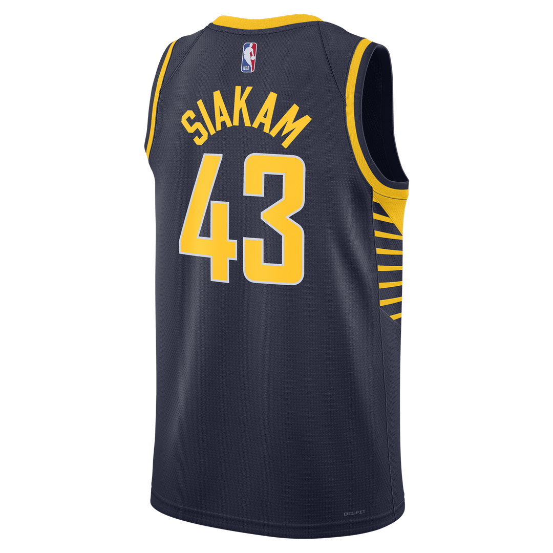 Pascal Siakam Indiana Pacers Nike Unisex Swingman Jersey - Icon Edition - Navy | NBA Fan Gear