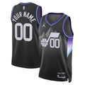 Utah Jazz Jordan Brand Unisex 2024/ 25 Custom Swingman Jersey - Statement Edition - Black | NBA Fan Gear