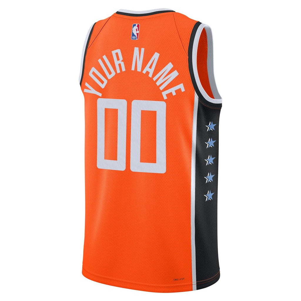 LA Clippers Nike Unisex 2025/ 26 City Edition Swingman Custom Jersey - Orange | NBA Fan Gear