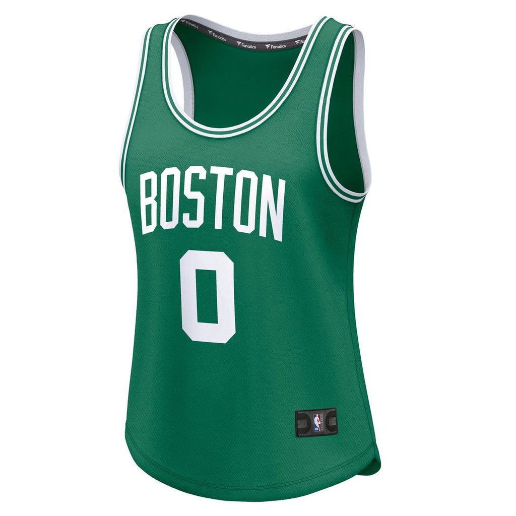 Jayson Tatum Boston Celtics Fanatics Women's Fast Break Player Jersey - Icon Edition - Kelly Green | NBA Fan Gear
