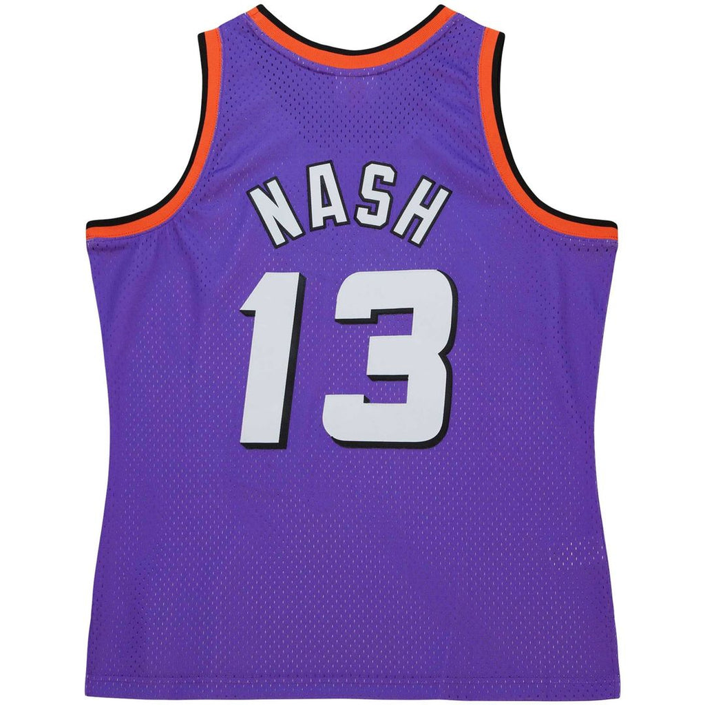 Steve Nash Phoenix Suns Mitchell & Ness Hardwood Classics 1996/ 97 Tropical Swingman Jersey - Purple | NBA Fan Gear