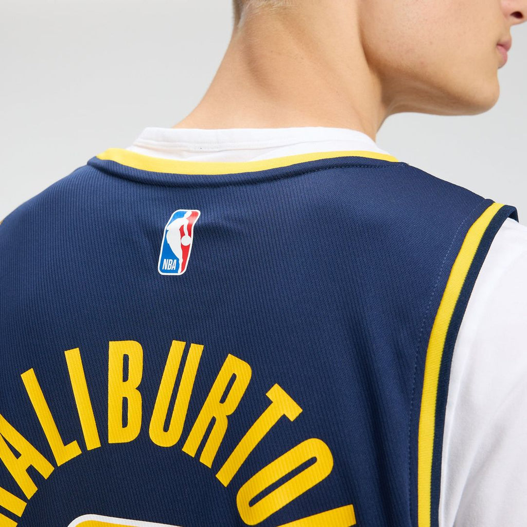 Tyrese Haliburton Indiana Pacers Fanatics Fast Break Replica Jersey - Navy - Icon Edition | NBA Fan Gear