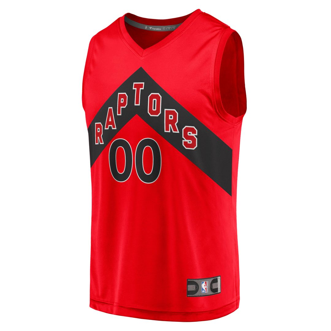 Toronto Raptors Fanatics Fast Break Replica Custom Jersey - Icon Edition - Red | NBA Fan Gear