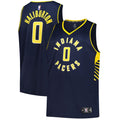 Tyrese Haliburton Indiana Pacers Fanatics Big & Tall Fast Break Jersey - Icon Edition - Navy | NBA Fan Gear
