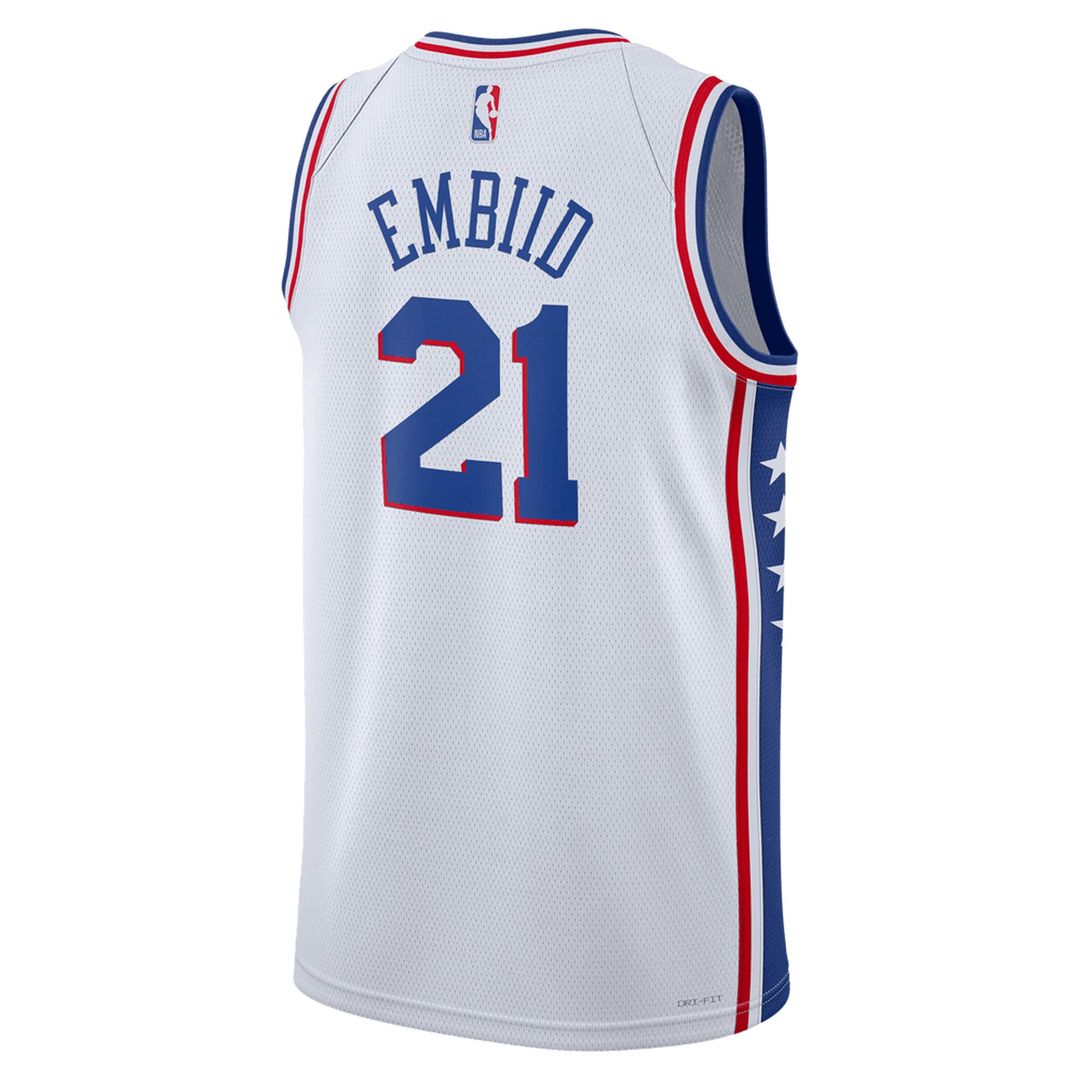 Joel Embiid Philadelphia 76ers Nike Unisex Swingman Jersey - Icon Edition - Royal | NBA Fan Gear