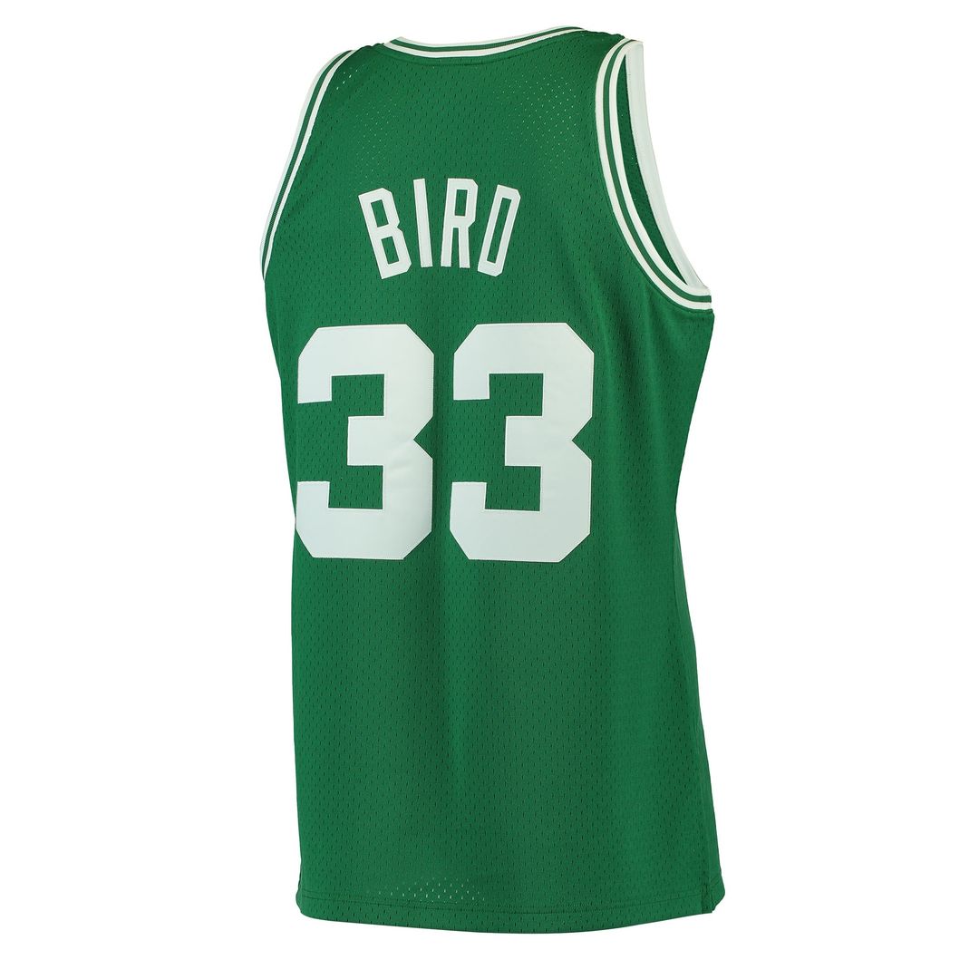 Larry Bird Boston Celtics Mitchell & Ness Hardwood Classics Swingman Jersey - Kelly Green | NBA Fan Gear