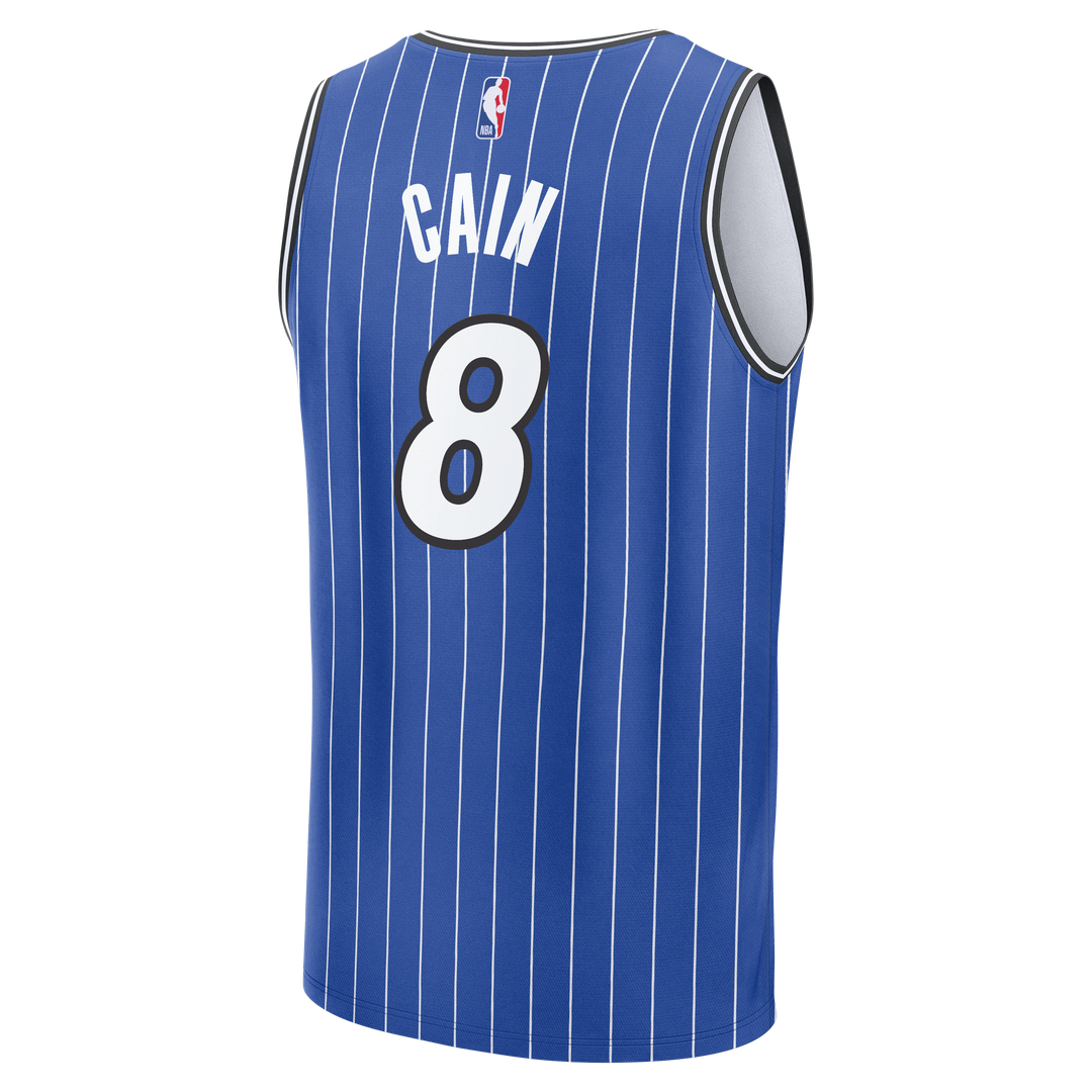 Jamal Cain Orlando Magic Fanatics Fast Break Jersey - Icon Edition - Blue | NBA Fan Gear