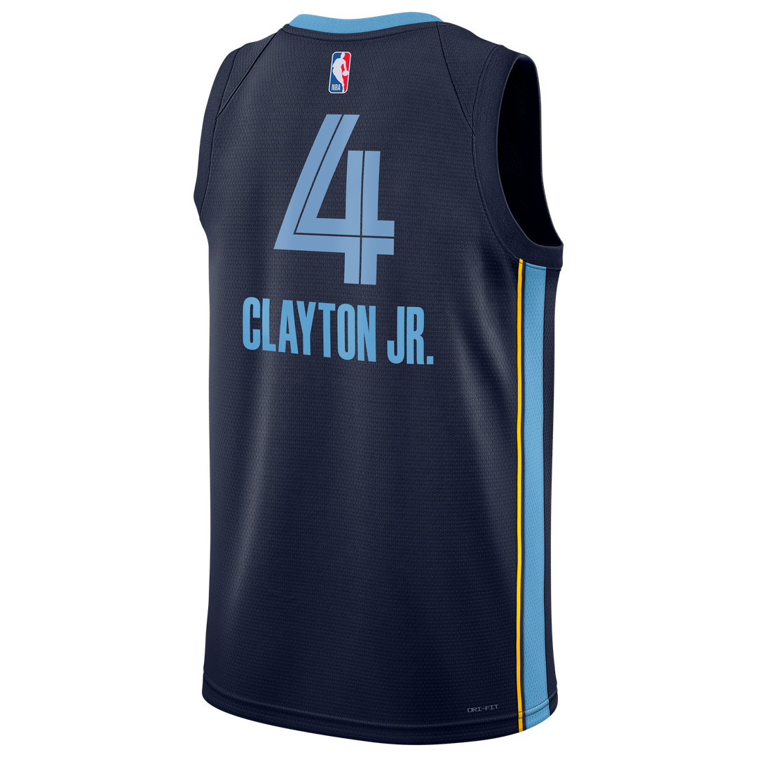 Walter Clayton Jr. Memphis Grizzlies Nike Unisex Swingman Jersey - Icon Edition - Navy | NBA Fan Gear