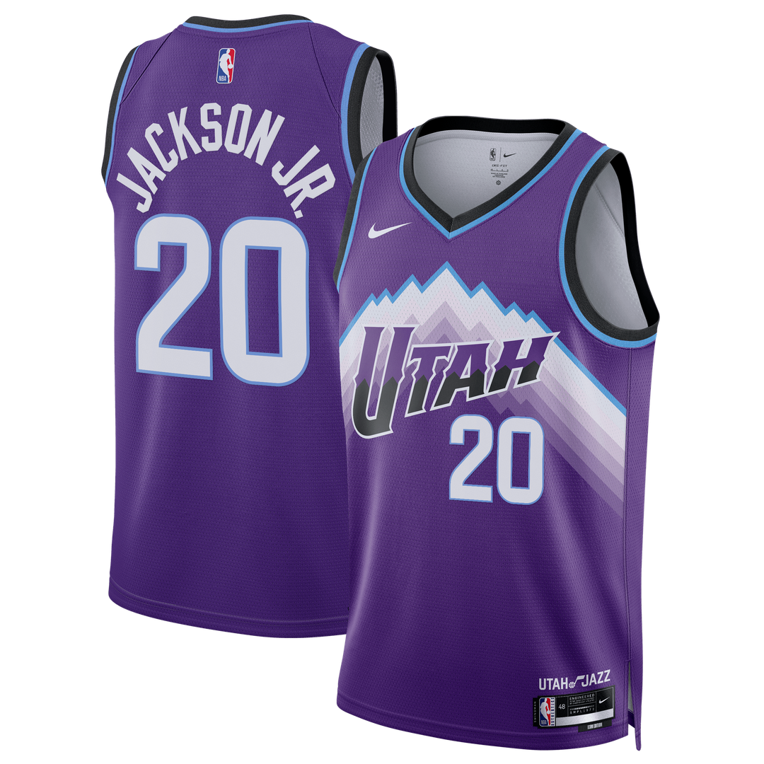 Jaren Jackson Jr. Utah Jazz Nike Unisex Swingman Jersey - Icon Edition - Purple | NBA Fan Gear