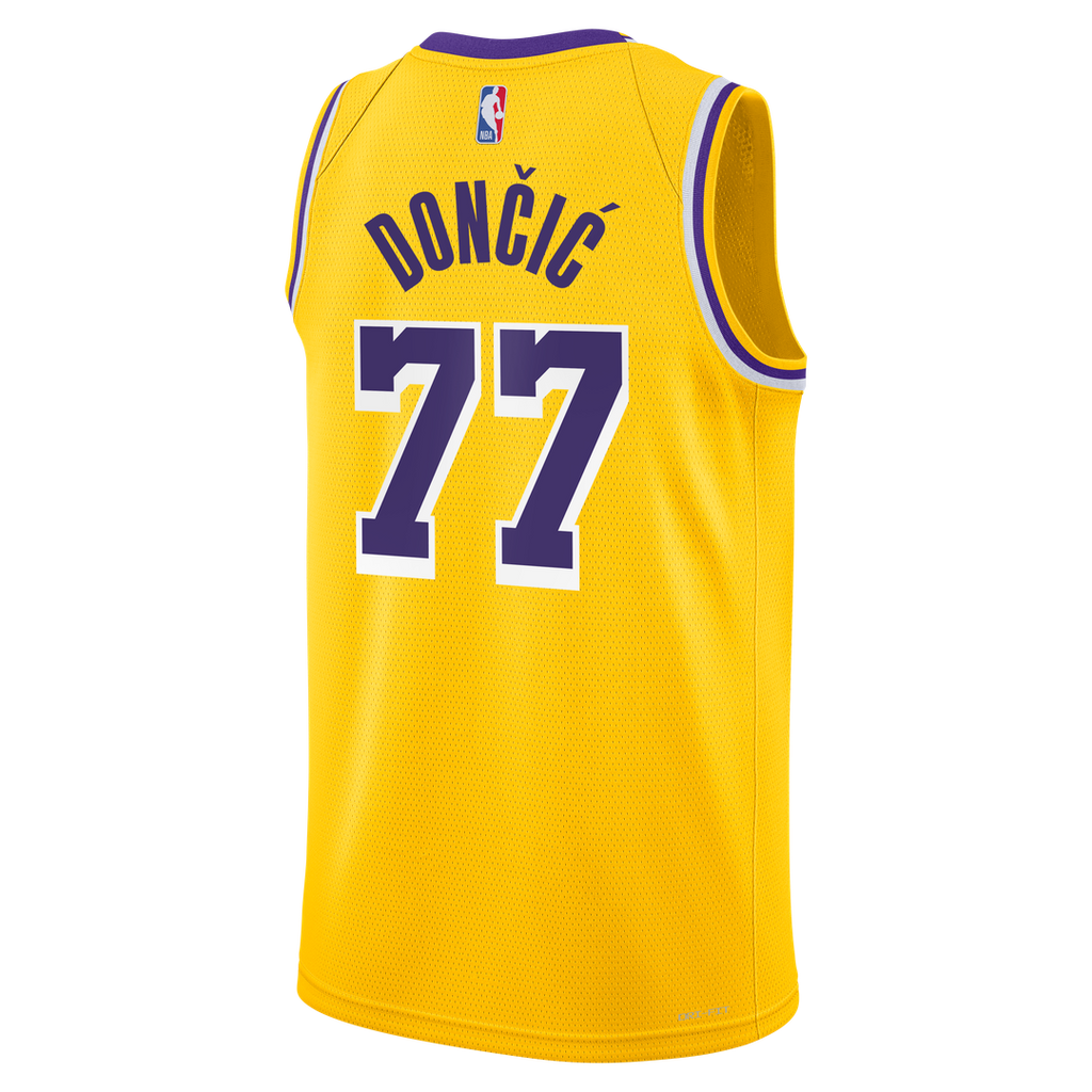Luka Dončić Los Angeles Lakers Nike Unisex Swingman Jersey - Icon Edition - Gold | NBA Fan Gear