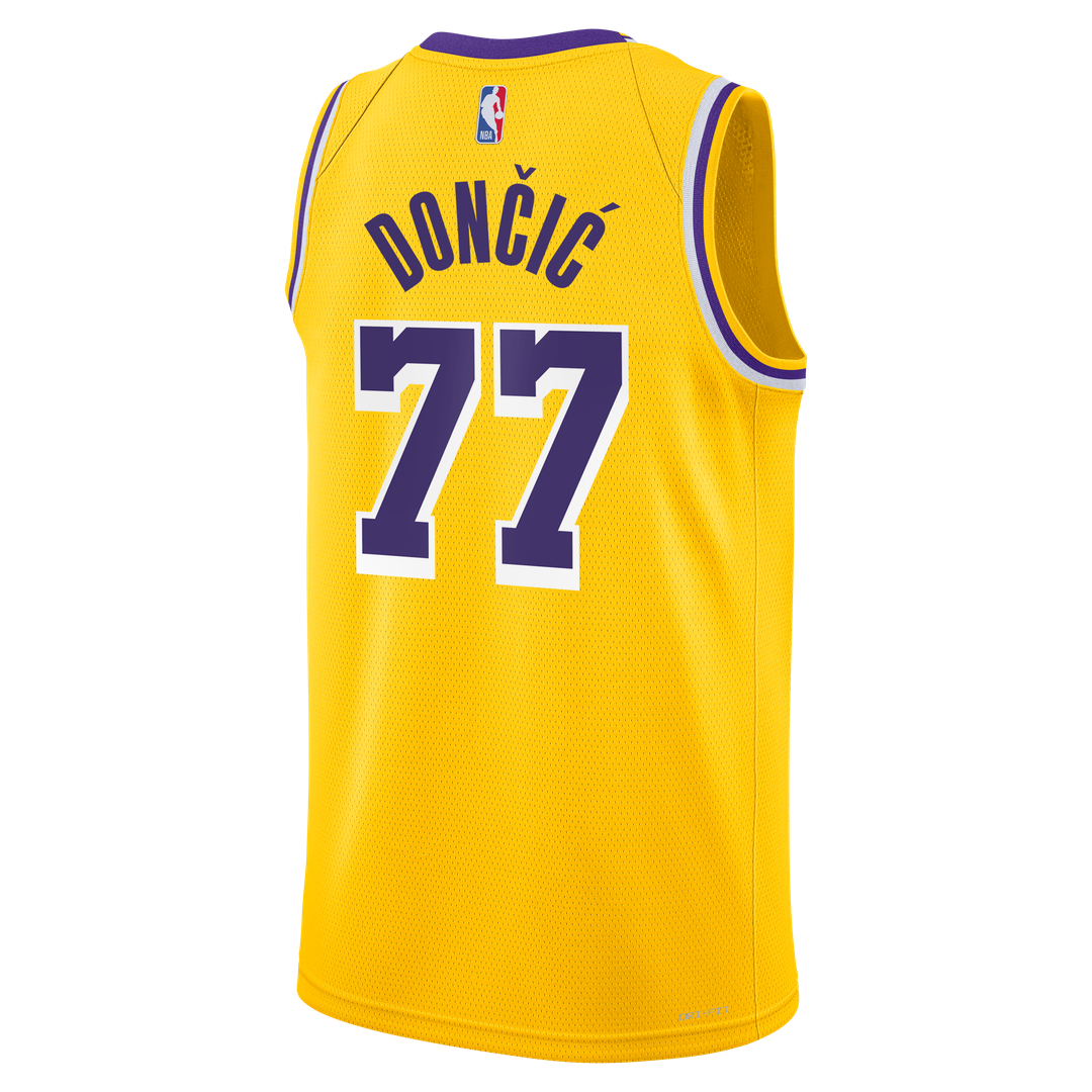 Luka Dončić Los Angeles Lakers Nike Unisex Swingman Jersey - Icon Edition - Gold | NBA Fan Gear