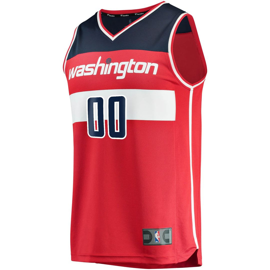 Washington Wizards Fanatics Fast Break Custom Replica Jersey Red - Icon Edition | NBA Fan Gear