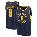 T.J. McConnell Indiana Pacers Fanatics Youth Fast Break Replica Player Jersey - Icon Edition - Navy | NBA Fan Gear