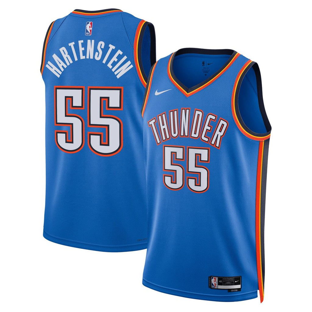 Isaiah Hartenstein Oklahoma City Thunder Nike Unisex Swingman Jersey - Icon Edition - Blue | NBA Fan Gear