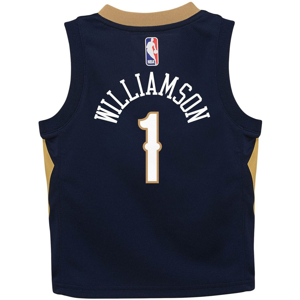 Zion Williamson New Orleans Pelicans Nike Toddler Replica Jersey - Icon Edition - Navy | NBA Fan Gear