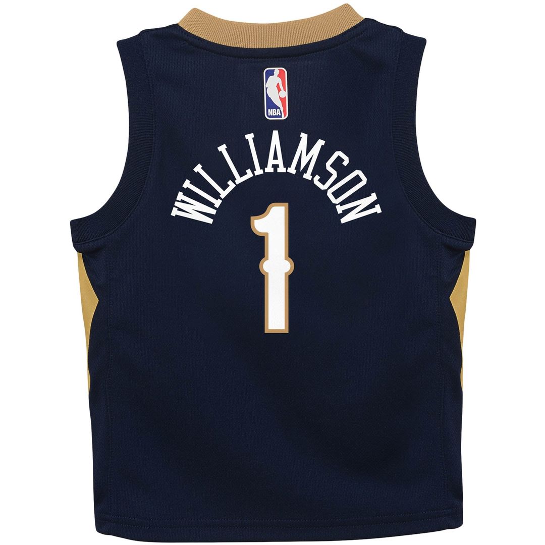 Zion Williamson New Orleans Pelicans Nike Toddler Replica Jersey - Icon Edition - Navy | NBA Fan Gear
