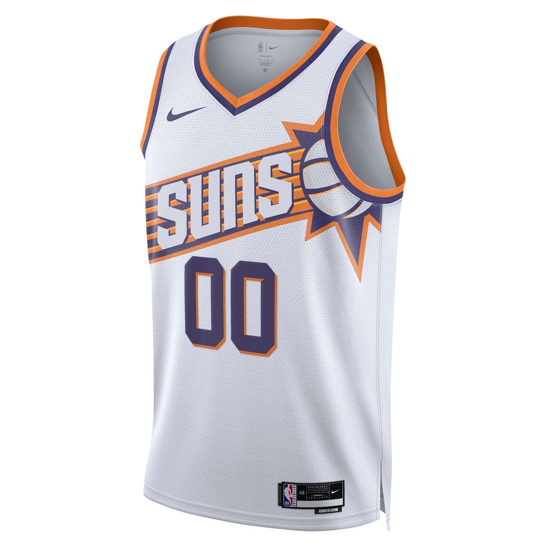 Phoenix Suns Nike Unisex Swingman Custom Jersey - White - Association Edition | NBA Fan Gear