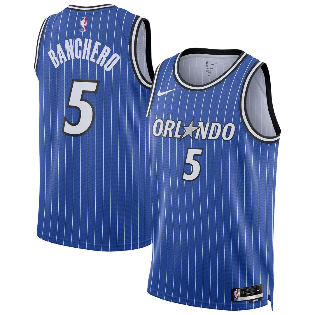 Paolo Banchero Orlando Magic Nike Unisex Swingman Player Jersey - Icon Edition - Blue | NBA Fan Gear