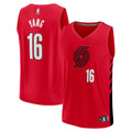 Yang Hansen Portland Trail Blazers Fanatics Fast Break Replica Jersey - Red - Statement Edition | NBA Fan Gear