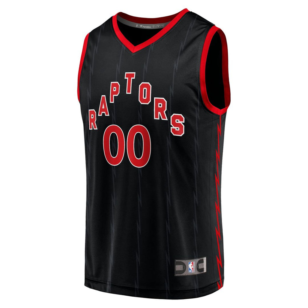 Toronto Raptors Fanatics Fast Break Replica Custom Jersey Black - Statement Edition | NBA Fan Gear