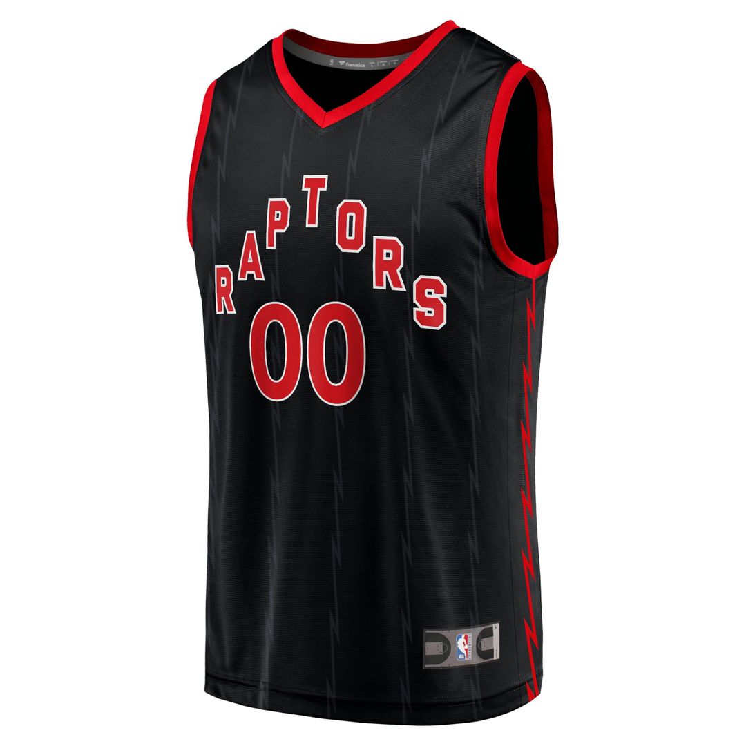 Toronto Raptors Fanatics Fast Break Replica Custom Jersey Black - Statement Edition | NBA Fan Gear