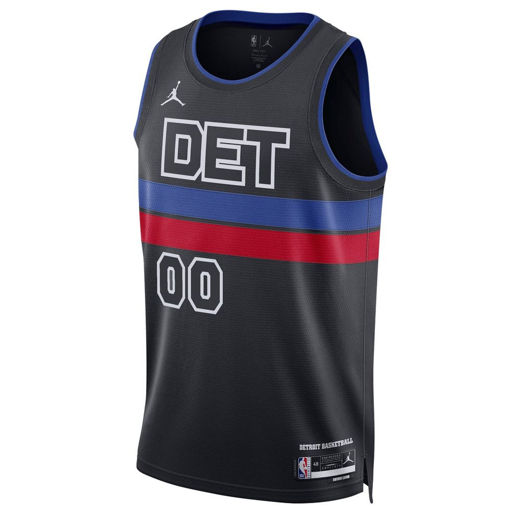 Detroit Pistons Jordan Brand Unisex 2022/ 23 Swingman Custom Jersey - Statement Edition - Blue | NBA Fan Gear