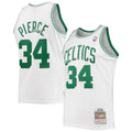 Paul Pierce Boston Celtics Mitchell & Ness Hardwood Classics Swingman Jersey - White | NBA Fan Gear