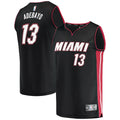 Bam Adebayo Miami Heat Fanatics Fast Break Replica Player Jersey - Icon Edition - Black | NBA Fan Gear