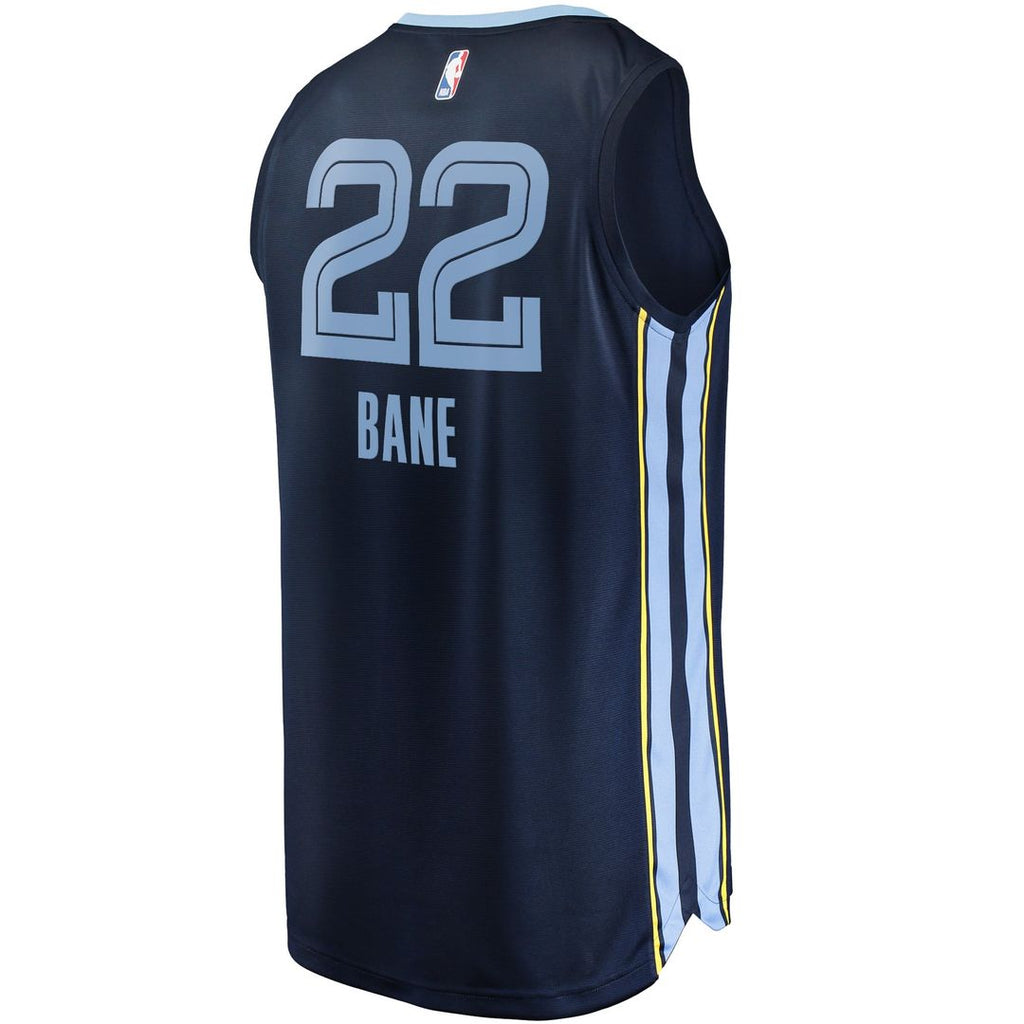 Desmond Bane Memphis Grizzlies Fanatics Fast Break Replica Jersey - Icon Edition - Navy | NBA Fan Gear