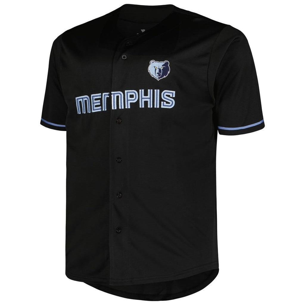 Memphis Grizzlies Profile Big & Tall Pop Jersey - Black | NBA Fan Gear