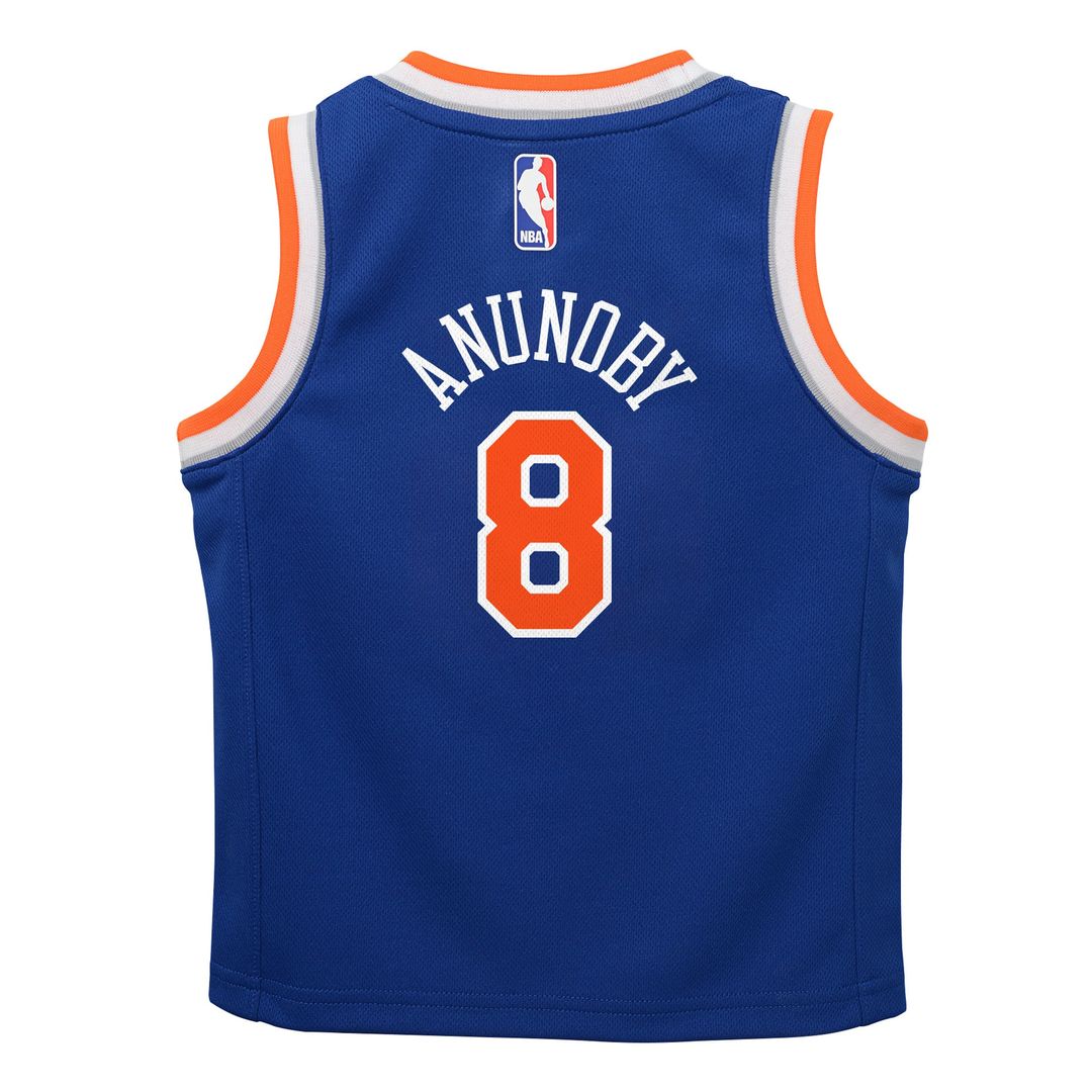 OG Anunoby New York Knicks Nike Toddler Swingman Swingman Jersey - Icon Edition - Blue | NBA Fan Gear