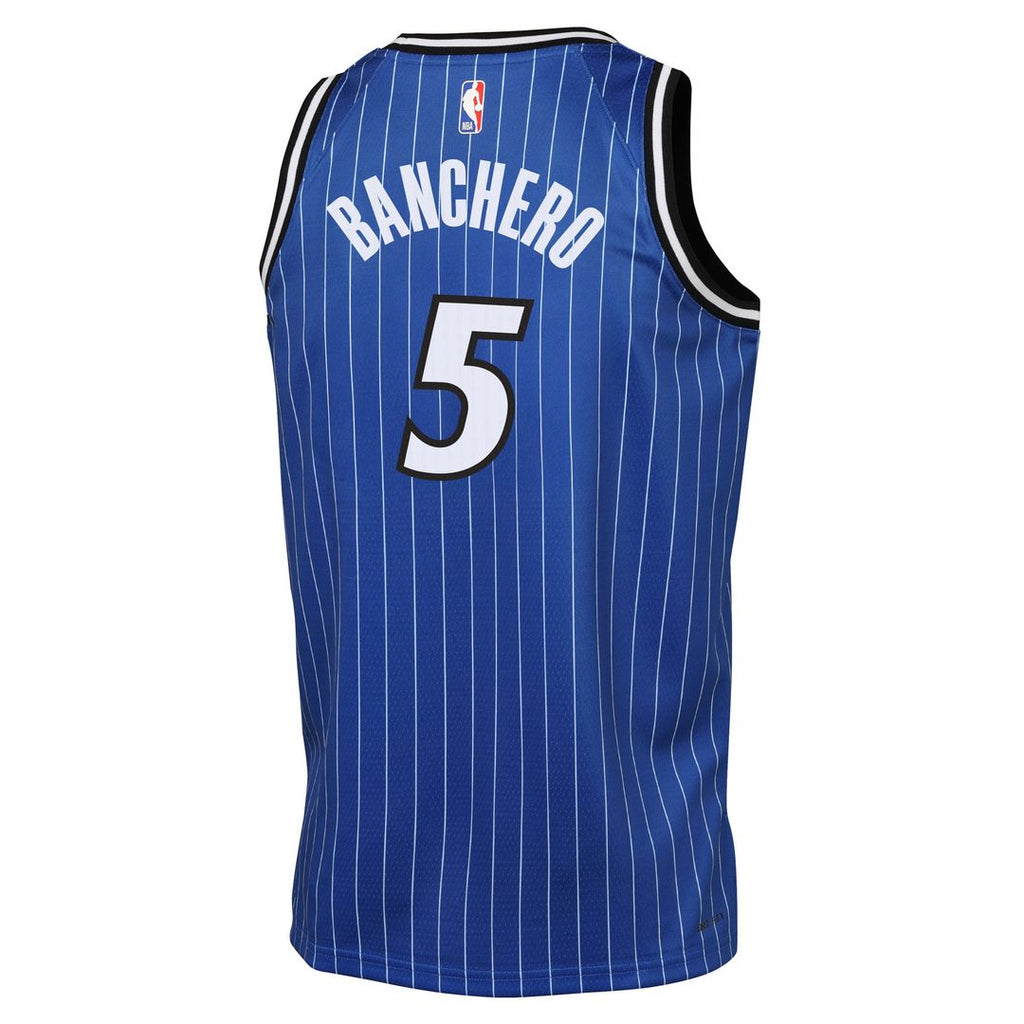 Paolo Banchero Orlando Magic Nike Youth Icon Edition Swingman Jersey - Blue | NBA Fan Gear