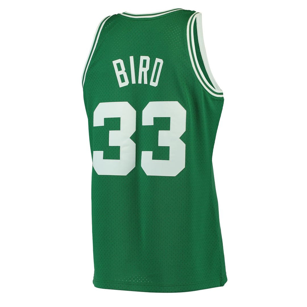 Larry Bird Boston Celtics Mitchell & Ness Hardwood Classics 1985/ 86 Swingman Jersey - White | NBA Fan Gear