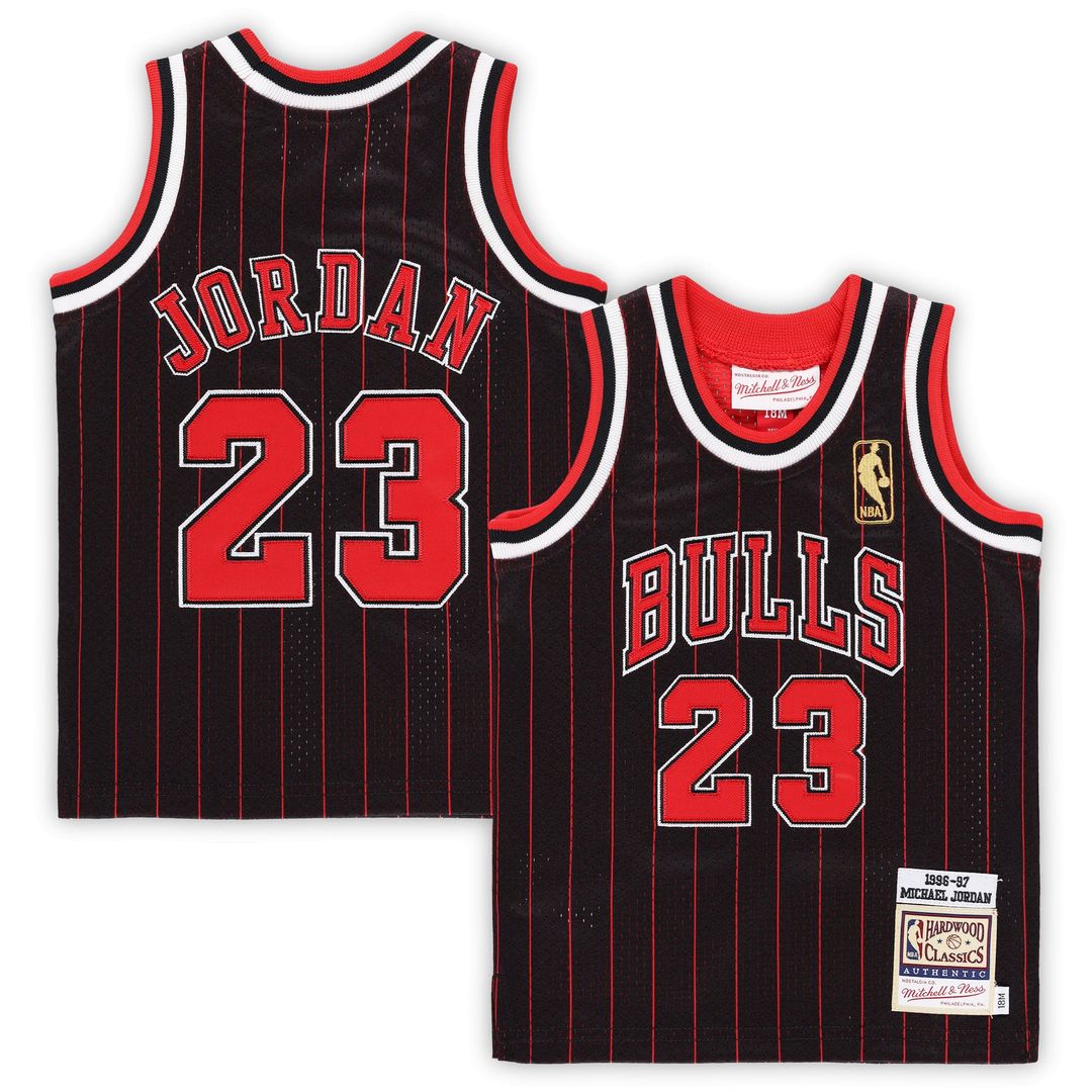 Michael Jordan Chicago Bulls Mitchell & Ness Infant 1985/ 86 Hardwood Classics Authentic Jersey - Red | NBA Fan Gear