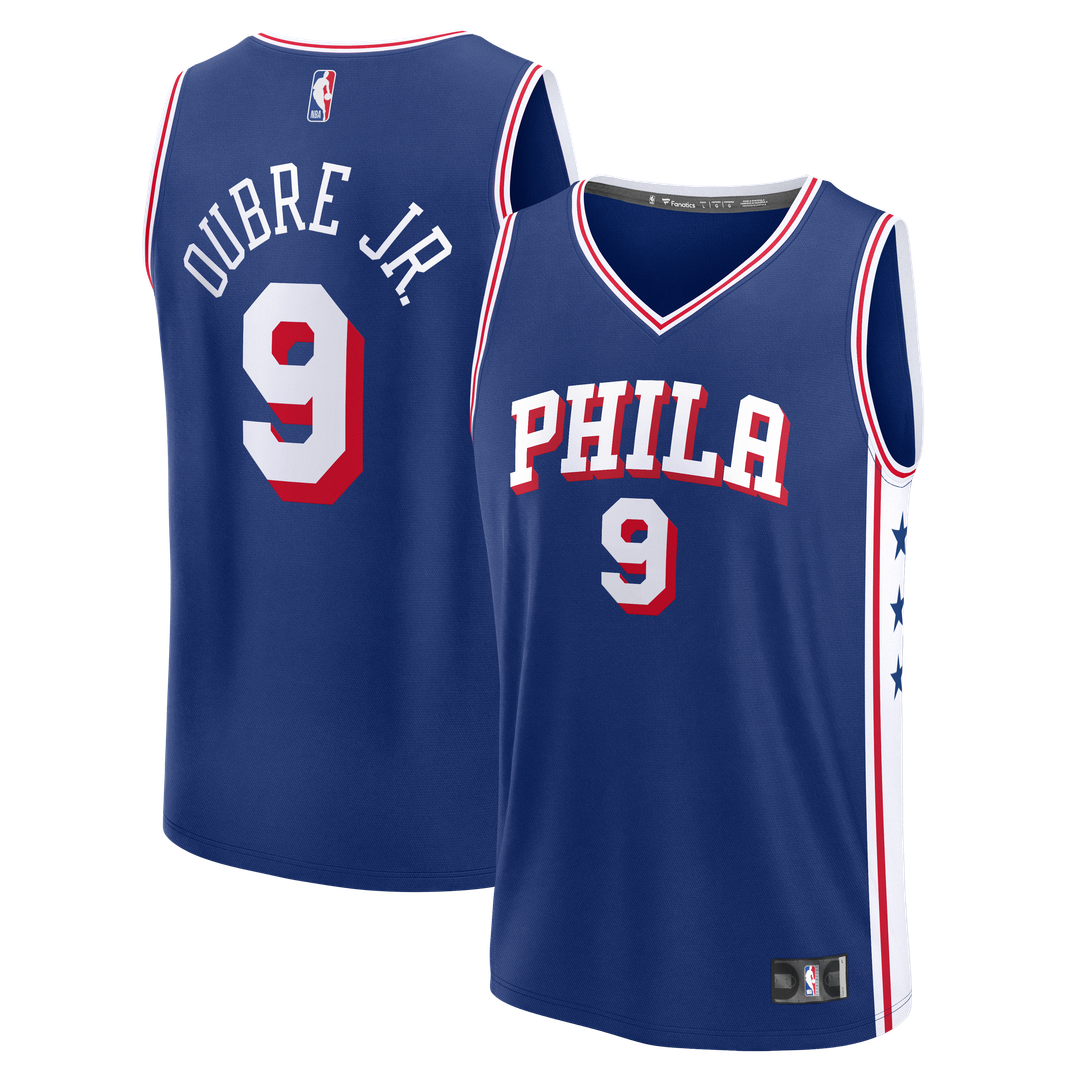 Kelly Oubre Jr. Philadelphia 76ers Fanatics Fast Break Jersey - Icon Edition - Blue | NBA Fan Gear