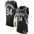 Giannis Antetokounmpo Milwaukee Bucks Jordan Brand Authentic Player Jersey - Statement Edition - Black | NBA Fan Gear