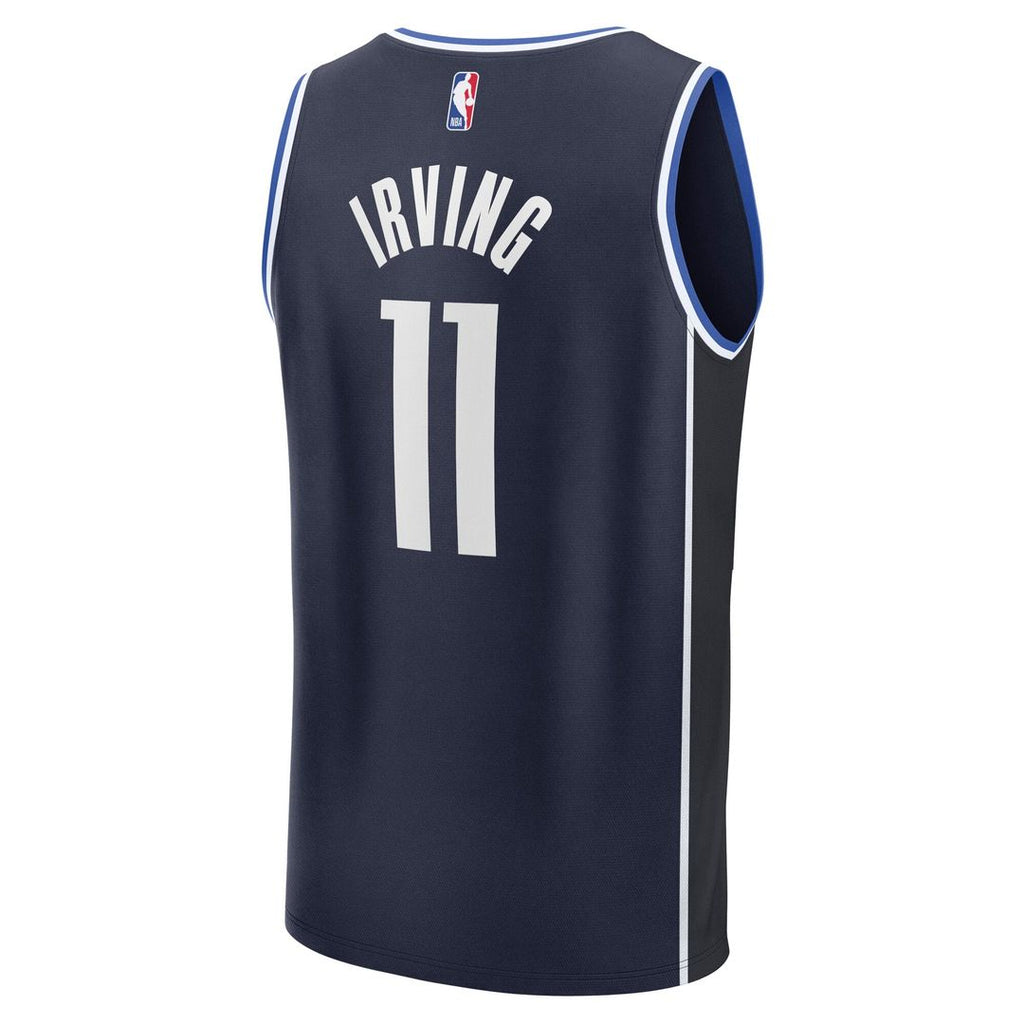 Kyrie Irving Dallas Mavericks Fanatics Fast Break Replica Player Jersey - Statement Edition - Navy | NBA Fan Gear