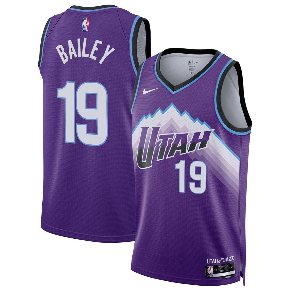 Ace Bailey Utah Jazz Nike Unisex Swingman Jersey - Icon Edition - Purple | NBA Fan Gear