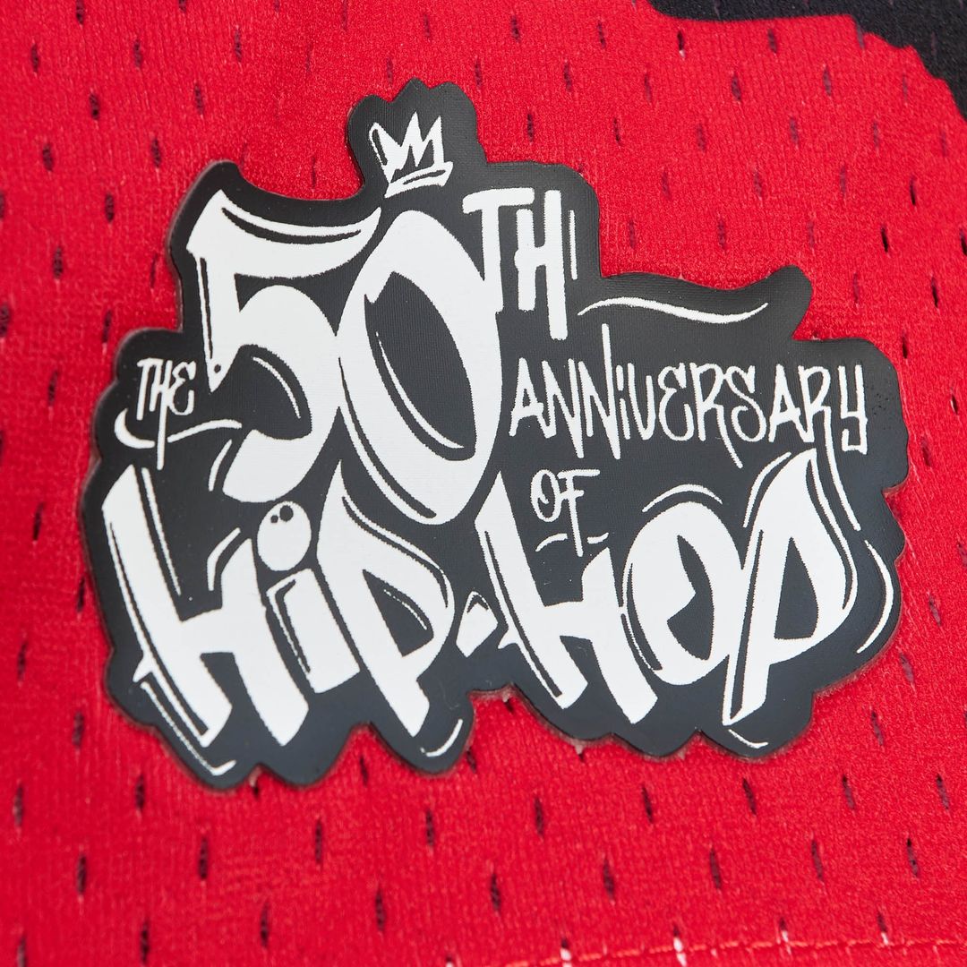 Chicago Bulls Mitchell & Ness x Tats Cru Hardwood Classics Fashion Jersey - Red | NBA Fan Gear